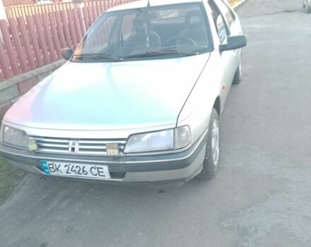 Серый Пежо 405, объемом двигателя 1.9 л и пробегом 355 тыс. км за 1250 $, фото 7 на Automoto.ua
