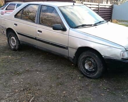 Серый Пежо 405, объемом двигателя 1.9 л и пробегом 220 тыс. км за 462 $, фото 5 на Automoto.ua