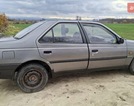 Серый Пежо 405, объемом двигателя 1.8 л и пробегом 230 тыс. км за 1000 $, фото 1 на Automoto.ua