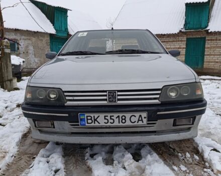 Серый Пежо 405, объемом двигателя 2 л и пробегом 300 тыс. км за 1100 $, фото 8 на Automoto.ua