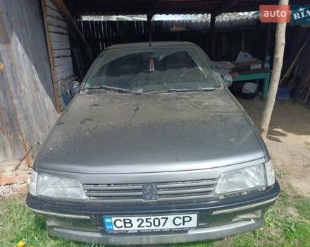 Серый Пежо 405, объемом двигателя 1.9 л и пробегом 250 тыс. км за 750 $, фото 11 на Automoto.ua