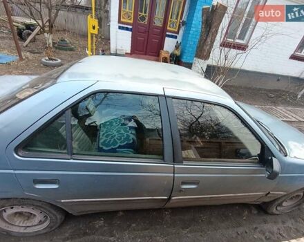 Серый Пежо 405, объемом двигателя 1.9 л и пробегом 208 тыс. км за 550 $, фото 3 на Automoto.ua