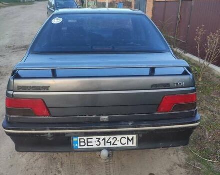 Сірий Пежо 405, об'ємом двигуна 1.9 л та пробігом 255 тис. км за 1500 $, фото 2 на Automoto.ua