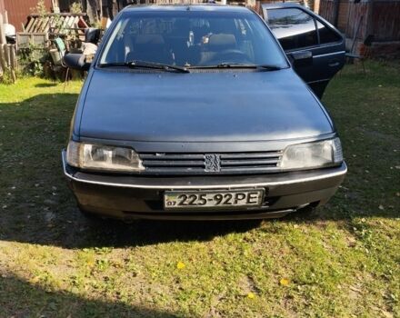 Сірий Пежо 405, об'ємом двигуна 1.4 л та пробігом 252 тис. км за 1200 $, фото 1 на Automoto.ua