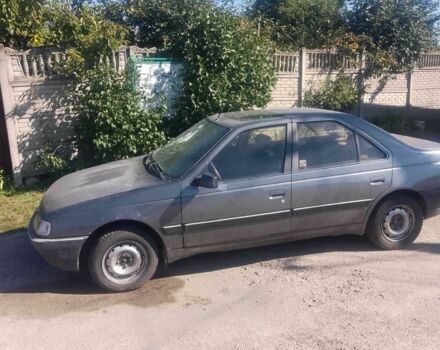 Серый Пежо 405, объемом двигателя 2 л и пробегом 3 тыс. км за 350 $, фото 1 на Automoto.ua