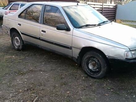 Сірий Пежо 405, об'ємом двигуна 1.9 л та пробігом 220 тис. км за 458 $, фото 1 на Automoto.ua