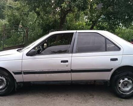 Серый Пежо 405, объемом двигателя 1.9 л и пробегом 220 тыс. км за 475 $, фото 1 на Automoto.ua