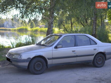 Сірий Пежо 405, об'ємом двигуна 1.9 л та пробігом 558 тис. км за 800 $, фото 1 на Automoto.ua