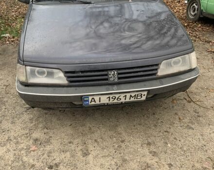Серый Пежо 405, объемом двигателя 1.9 л и пробегом 3 тыс. км за 800 $, фото 1 на Automoto.ua