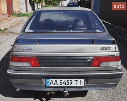 Сірий Пежо 405, об'ємом двигуна 1.6 л та пробігом 432 тис. км за 606 $, фото 1 на Automoto.ua