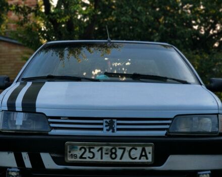 Серый Пежо 405, объемом двигателя 2 л и пробегом 100 тыс. км за 753 $, фото 1 на Automoto.ua