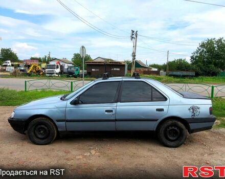 Синий Пежо 405, объемом двигателя 1.8 л и пробегом 0 тыс. км за 830 $, фото 3 на Automoto.ua