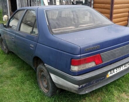 Синий Пежо 405, объемом двигателя 0 л и пробегом 363 тыс. км за 800 $, фото 2 на Automoto.ua