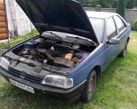 Синий Пежо 405, объемом двигателя 0 л и пробегом 363 тыс. км за 800 $, фото 1 на Automoto.ua