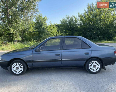 Синий Пежо 405, объемом двигателя 1.58 л и пробегом 290 тыс. км за 1200 $, фото 3 на Automoto.ua