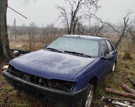 Синий Пежо 405, объемом двигателя 0 л и пробегом 450 тыс. км за 237 $, фото 1 на Automoto.ua