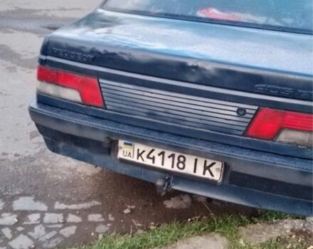 Синий Пежо 405, объемом двигателя 1.9 л и пробегом 100 тыс. км за 1200 $, фото 2 на Automoto.ua