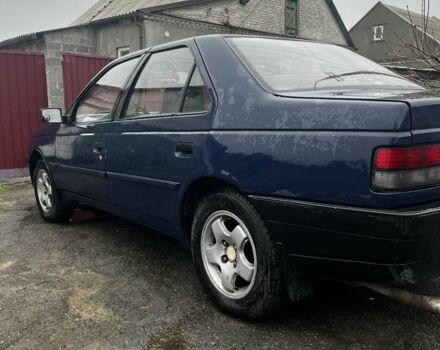 Синій Пежо 405, об'ємом двигуна 1.6 л та пробігом 259 тис. км за 1200 $, фото 3 на Automoto.ua