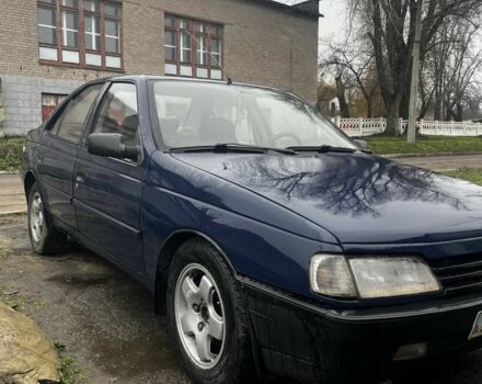 Синій Пежо 405, об'ємом двигуна 1.6 л та пробігом 259 тис. км за 1200 $, фото 2 на Automoto.ua
