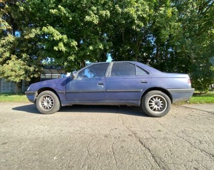 Синий Пежо 405, объемом двигателя 1.6 л и пробегом 510 тыс. км за 428 $, фото 1 на Automoto.ua