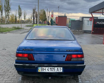 Синій Пежо 405, об'ємом двигуна 1.6 л та пробігом 153 тис. км за 1000 $, фото 6 на Automoto.ua
