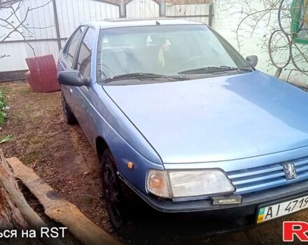 Синий Пежо 405, объемом двигателя 1.9 л и пробегом 350 тыс. км за 1500 $, фото 2 на Automoto.ua