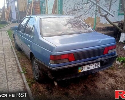 Синий Пежо 405, объемом двигателя 1.9 л и пробегом 350 тыс. км за 1500 $, фото 5 на Automoto.ua