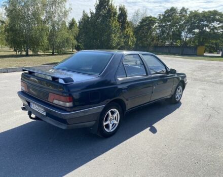 Синий Пежо 405, объемом двигателя 1.6 л и пробегом 230 тыс. км за 2100 $, фото 3 на Automoto.ua
