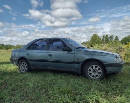 Синій Пежо 405, об'ємом двигуна 1.9 л та пробігом 270 тис. км за 1200 $, фото 3 на Automoto.ua