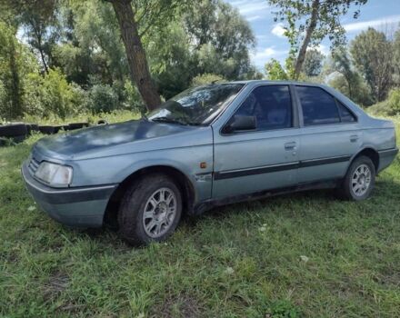 Синій Пежо 405, об'ємом двигуна 1.9 л та пробігом 270 тис. км за 1200 $, фото 2 на Automoto.ua