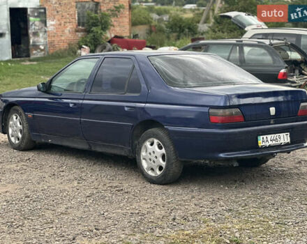 Синий Пежо 405, объемом двигателя 1.99 л и пробегом 100 тыс. км за 1350 $, фото 5 на Automoto.ua