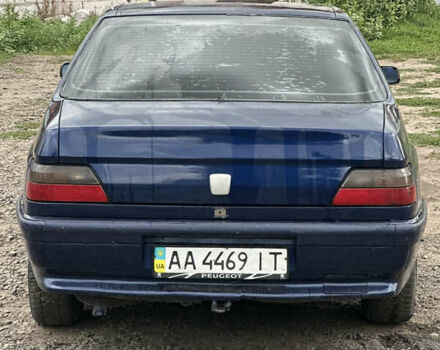 Синий Пежо 405, объемом двигателя 1.99 л и пробегом 100 тыс. км за 1350 $, фото 4 на Automoto.ua