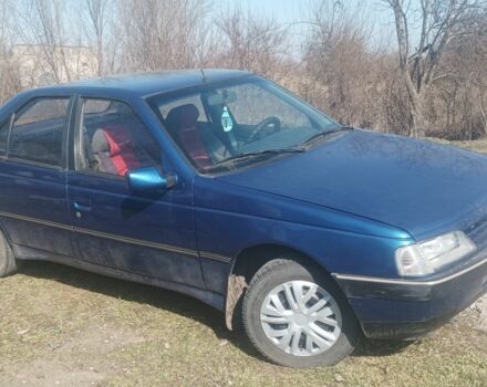 Синій Пежо 405, об'ємом двигуна 1.6 л та пробігом 1 тис. км за 700 $, фото 1 на Automoto.ua