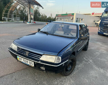 Синий Пежо 405, объемом двигателя 1.6 л и пробегом 560 тыс. км за 950 $, фото 2 на Automoto.ua