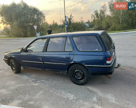 Синий Пежо 405, объемом двигателя 1.6 л и пробегом 560 тыс. км за 950 $, фото 3 на Automoto.ua