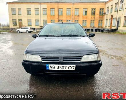 Синий Пежо 405, объемом двигателя 1.9 л и пробегом 0 тыс. км за 750 $, фото 1 на Automoto.ua