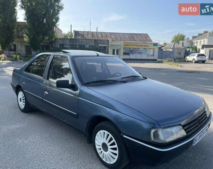Синий Пежо 405, объемом двигателя 1.58 л и пробегом 290 тыс. км за 1200 $, фото 1 на Automoto.ua