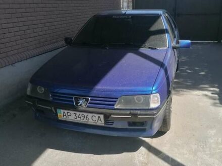 Синий Пежо 405, объемом двигателя 1.9 л и пробегом 230 тыс. км за 2300 $, фото 1 на Automoto.ua