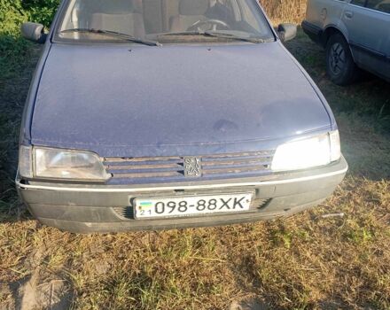 Синий Пежо 405, объемом двигателя 1.6 л и пробегом 1 тыс. км за 1000 $, фото 1 на Automoto.ua