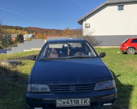 Синій Пежо 405, об'ємом двигуна 1 л та пробігом 1000 тис. км за 451 $, фото 1 на Automoto.ua