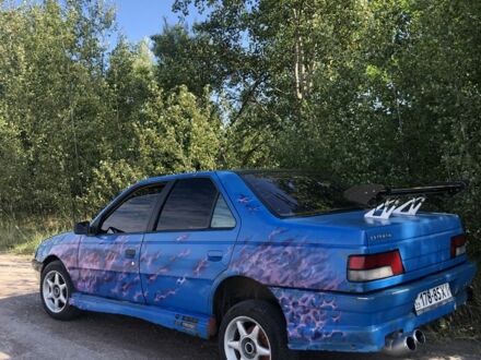 Синій Пежо 405, об'ємом двигуна 1.9 л та пробігом 400 тис. км за 900 $, фото 1 на Automoto.ua