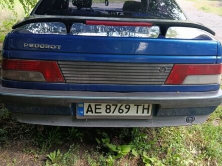 Синій Пежо 405, об'ємом двигуна 1.9 л та пробігом 43 тис. км за 1574 $, фото 1 на Automoto.ua