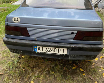 Синий Пежо 405, объемом двигателя 1.6 л и пробегом 380 тыс. км за 1000 $, фото 1 на Automoto.ua