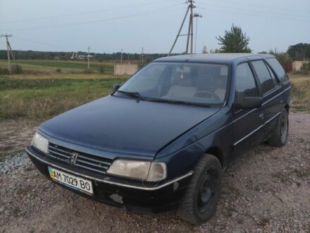Синій Пежо 405, об'ємом двигуна 1.6 л та пробігом 200 тис. км за 800 $, фото 1 на Automoto.ua