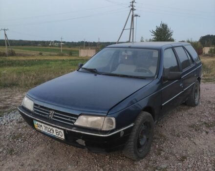 Синій Пежо 405, об'ємом двигуна 1.6 л та пробігом 200 тис. км за 800 $, фото 1 на Automoto.ua