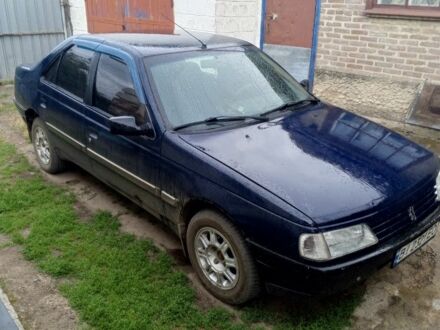 Пежо 405 1992 в Барвенковом на Automoto.ua Синий Пежо 405, объемом двигателя 1.6 л и пробегом 250 тыс. км за 1500 $, фото 1 на Automoto.ua