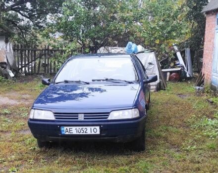 Синий Пежо 405, объемом двигателя 1.9 л и пробегом 2 тыс. км за 700 $, фото 1 на Automoto.ua