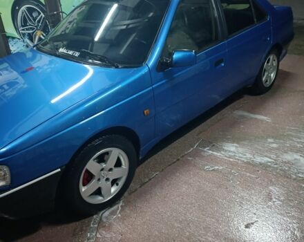 Синий Пежо 405, объемом двигателя 2 л и пробегом 340 тыс. км за 1700 $, фото 1 на Automoto.ua