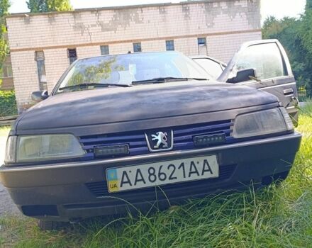 Синій Пежо 405, об'ємом двигуна 1.6 л та пробігом 205 тис. км за 846 $, фото 1 на Automoto.ua