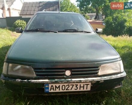 Зеленый Пежо 405, объемом двигателя 1.9 л и пробегом 400 тыс. км за 1100 $, фото 3 на Automoto.ua